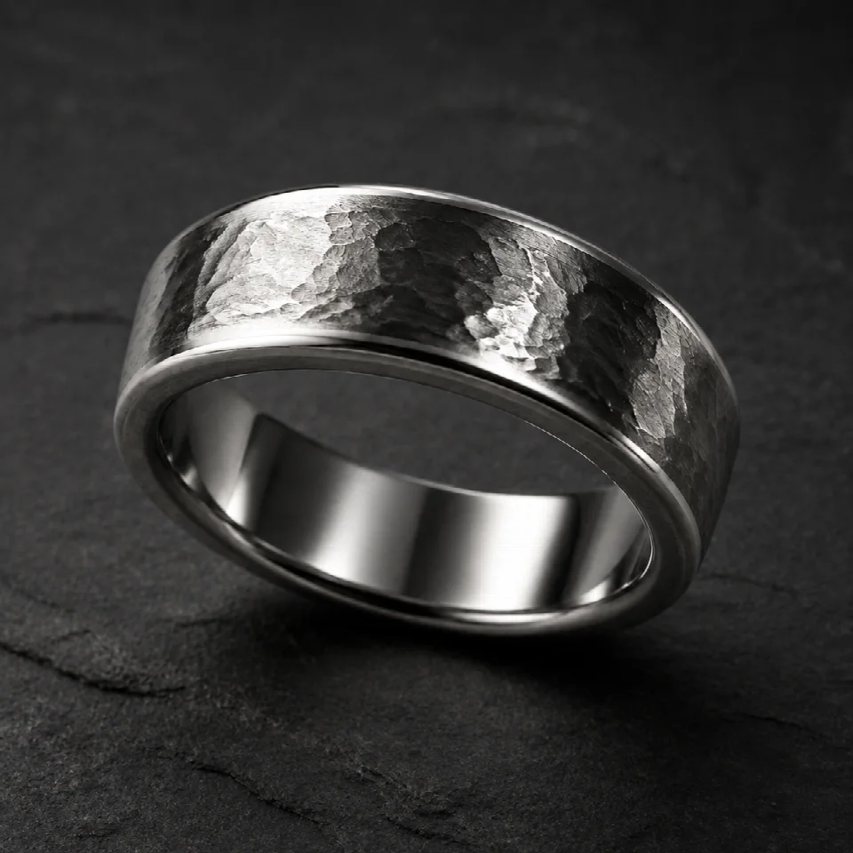 Void Band Ring — ring-void-dark